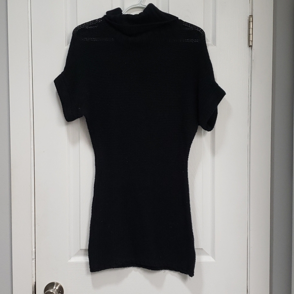 Black Cable Knit Dress - Picture 1 of 4